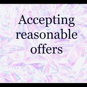 Accepting Any Offer on EUC items!!! Reasonable offers excepted on NWT items!!